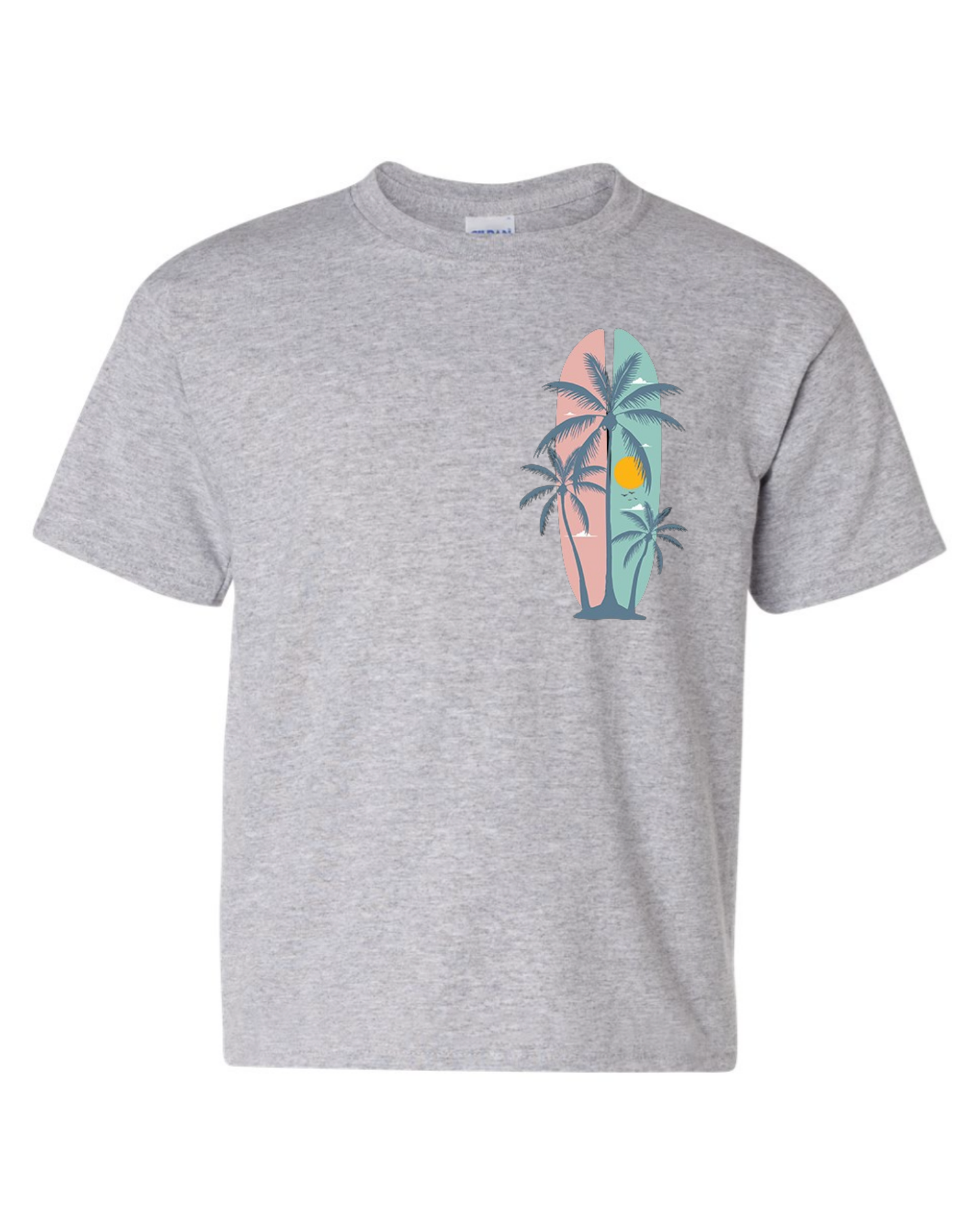 "Summer Palm Trees" Youth Short Sleeve T-shirt