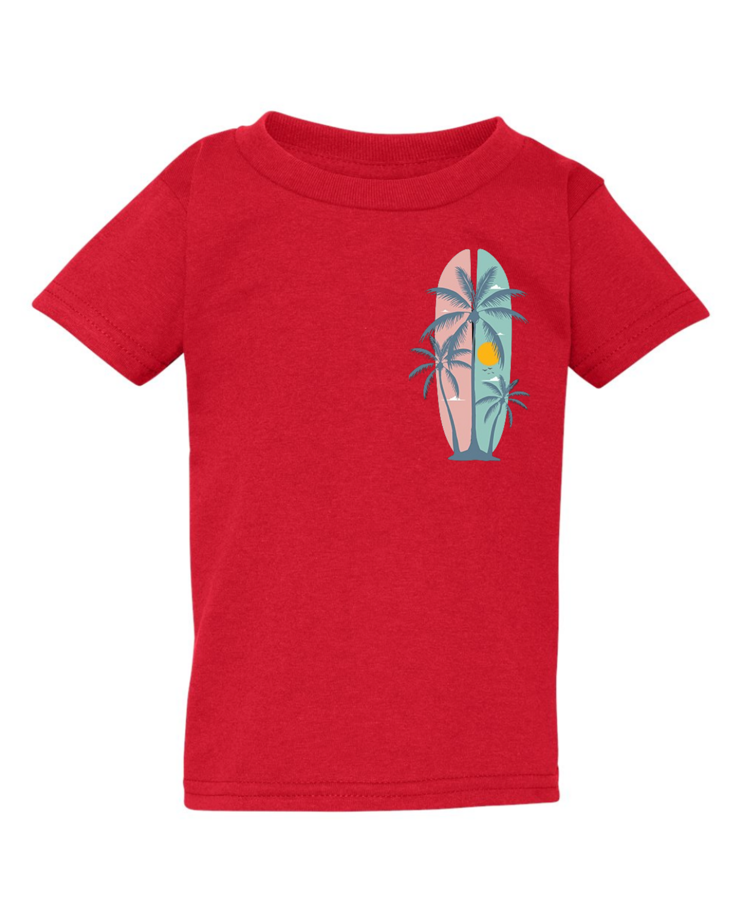 "Summer Palm Trees" Toddler T-Shirt