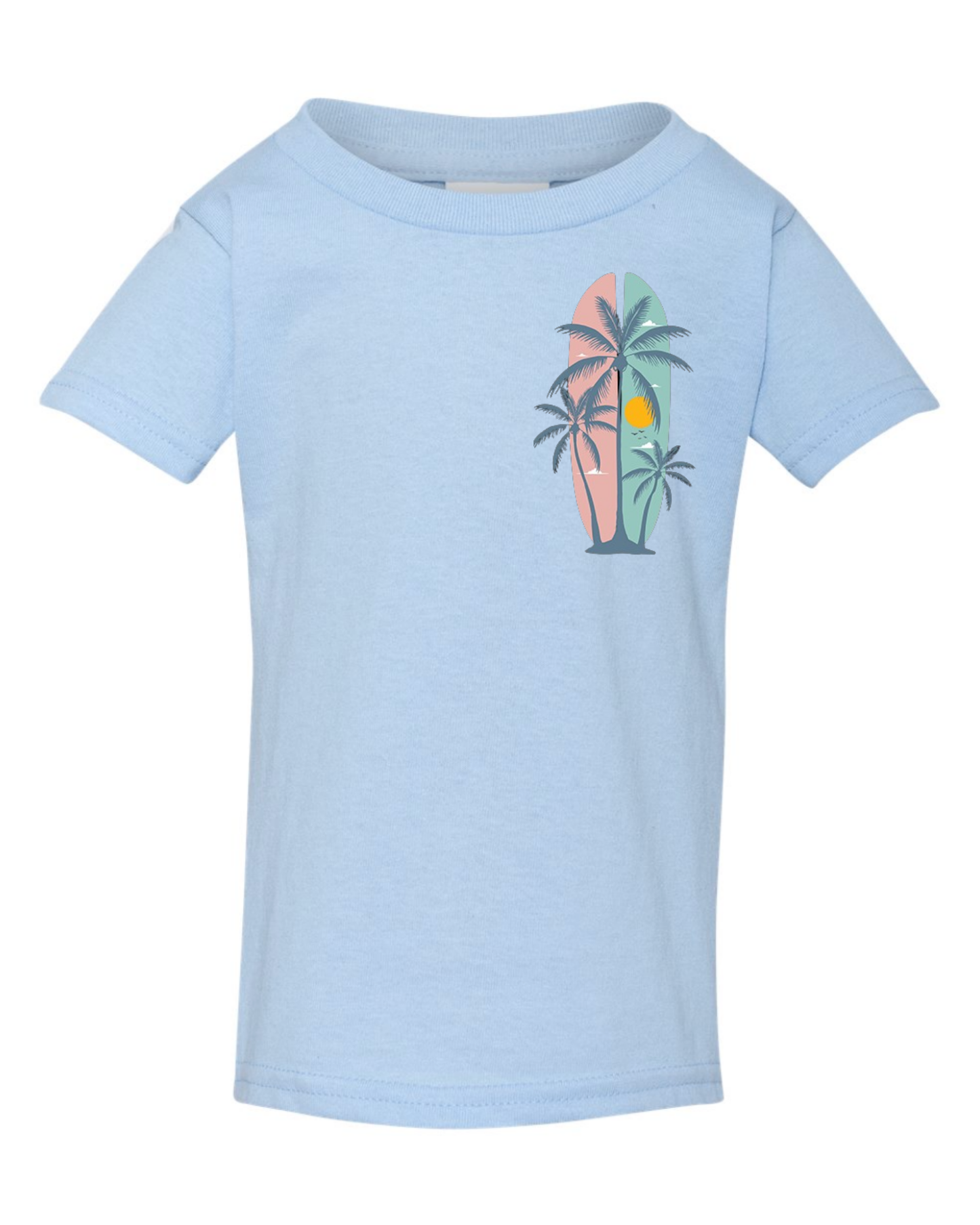 "Summer Palm Trees" Toddler T-Shirt