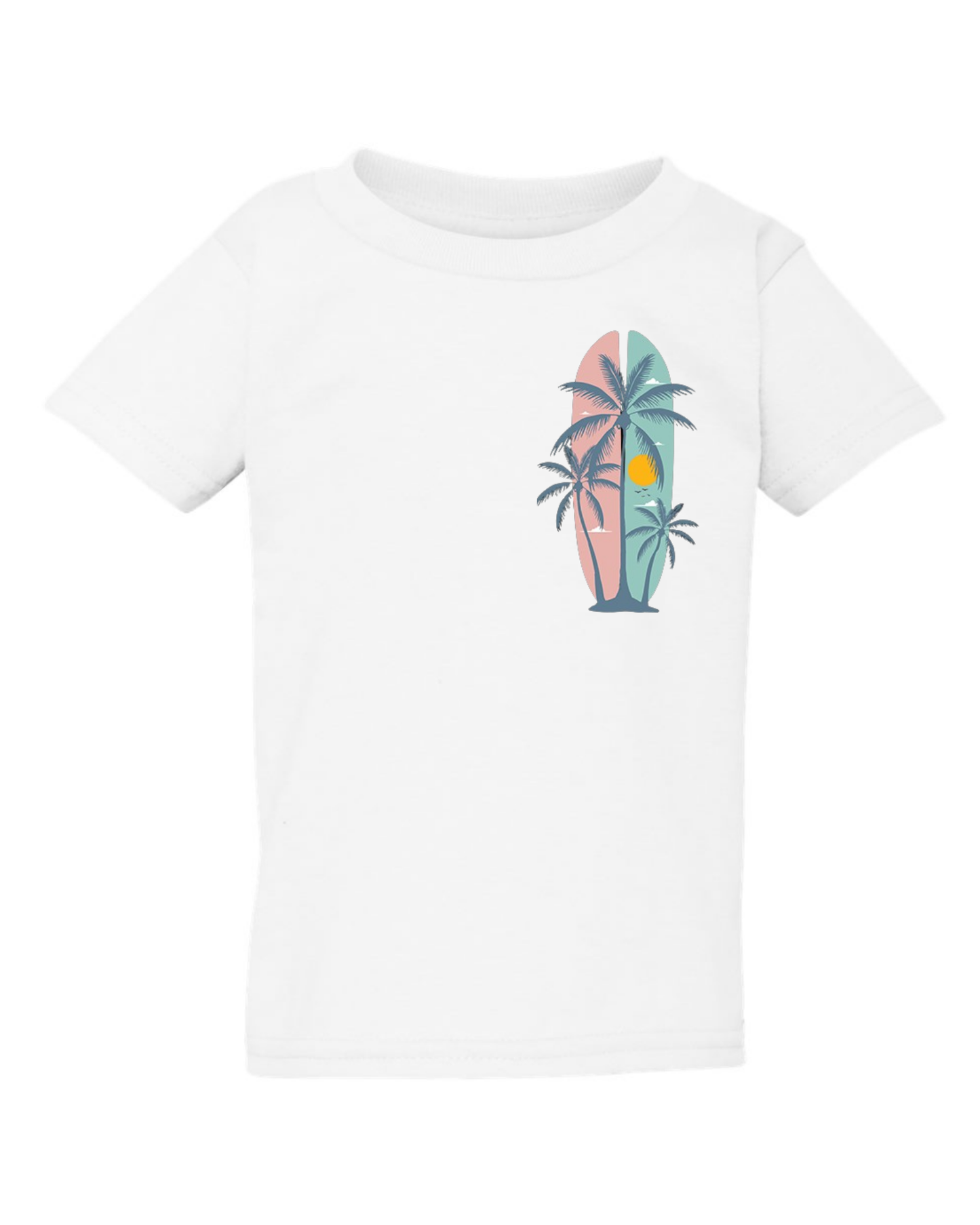 "Summer Palm Trees" Toddler T-Shirt