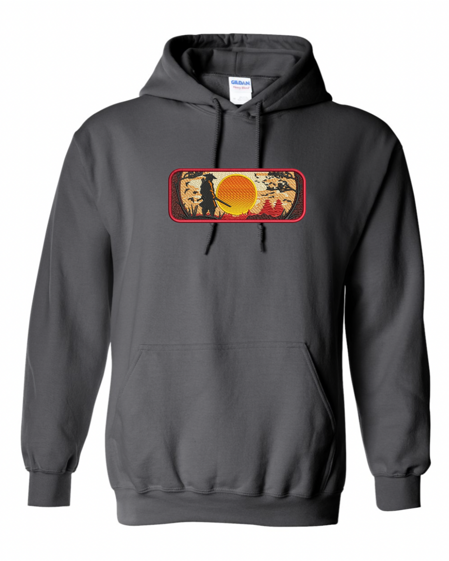 Samurai Sunrise Hooded Sweatshirt