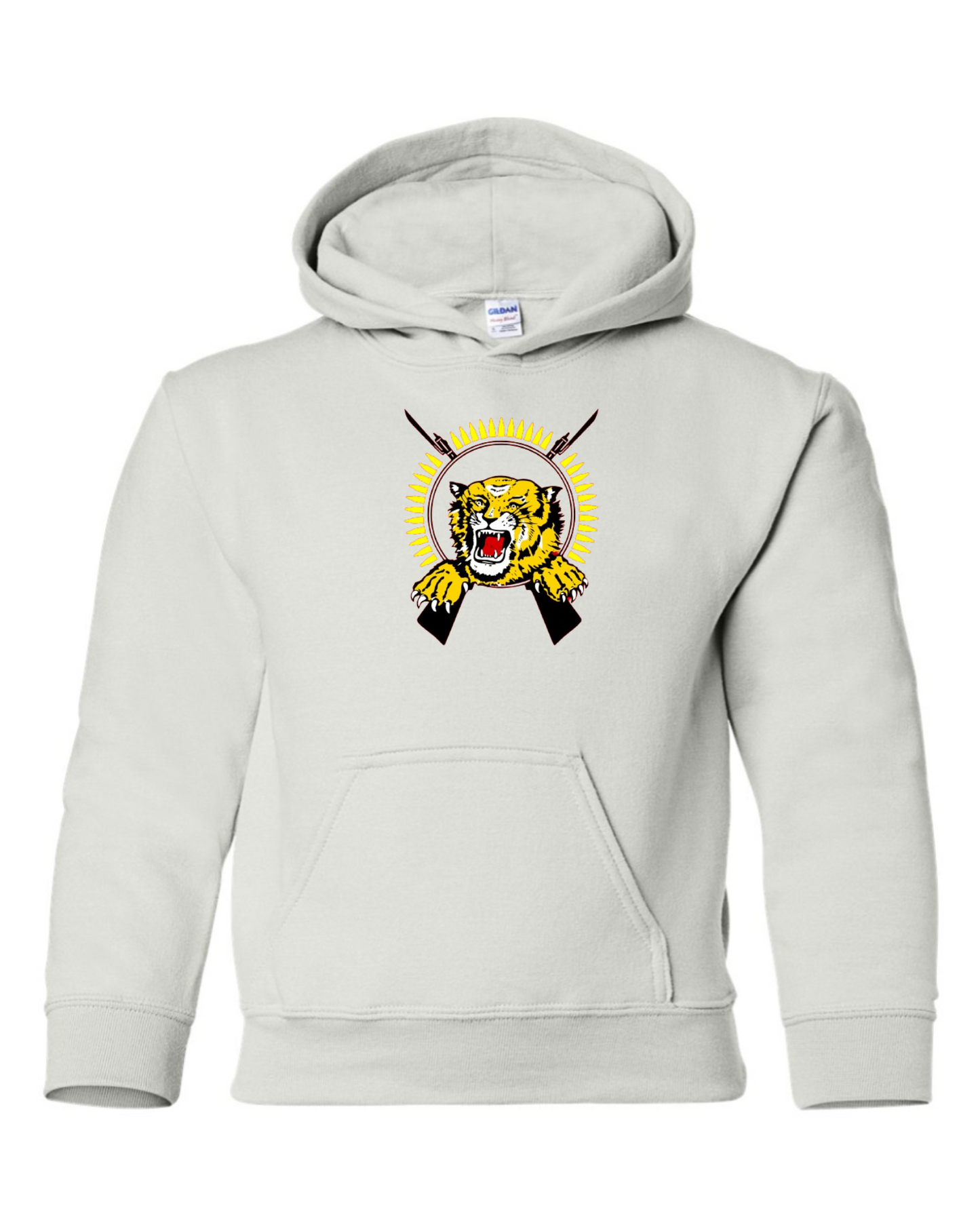 Tamil Eelam Tiger v2 Youth Hooded Sweatshirt