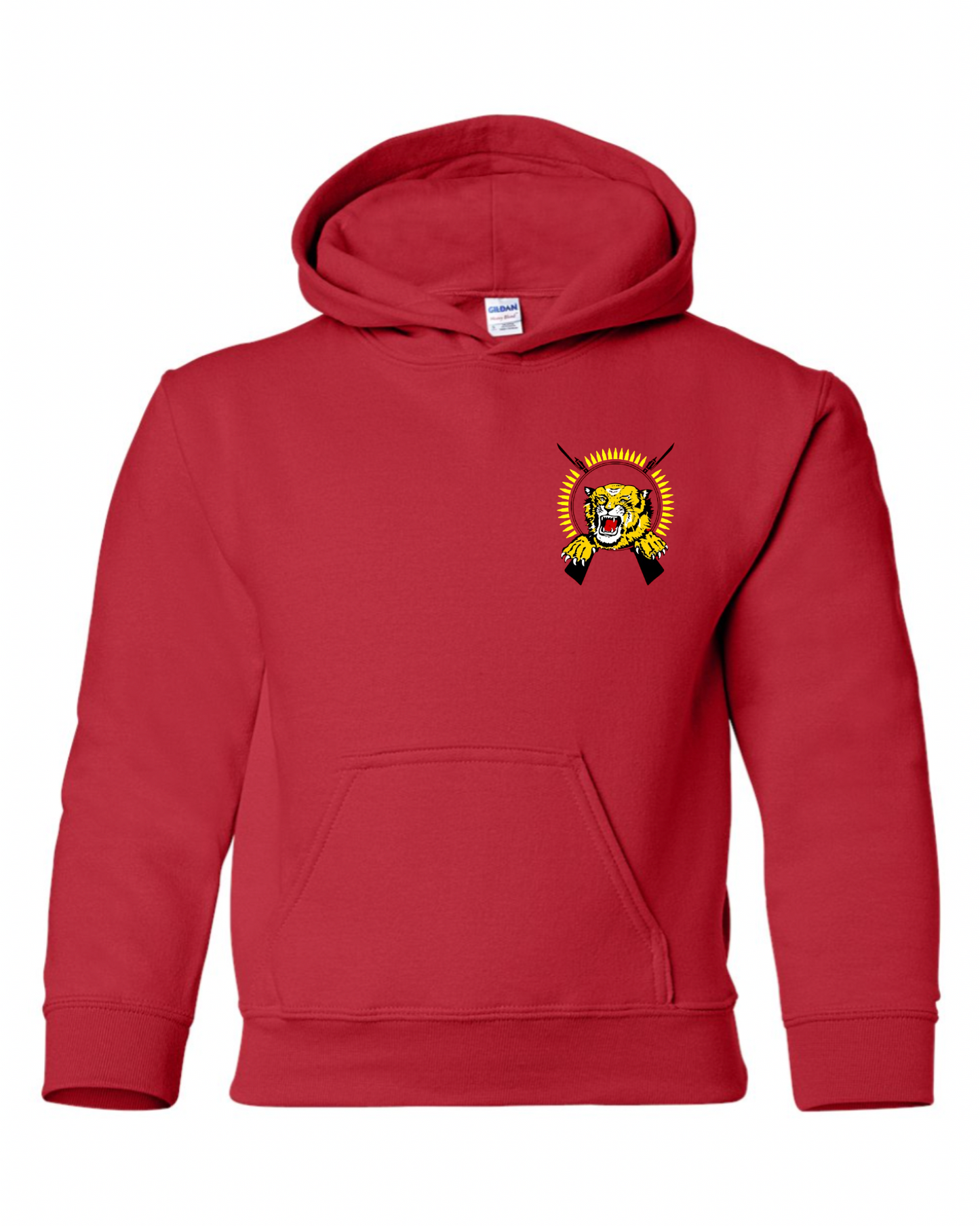 Tamil Eelam Tiger Youth Hooded Sweatshirt