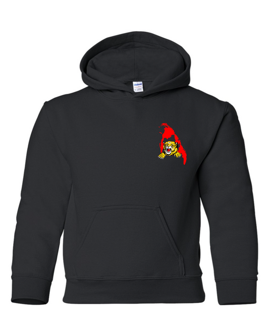 Tamil Eelam Map and Tiger Youth Hooded Sweatshirt