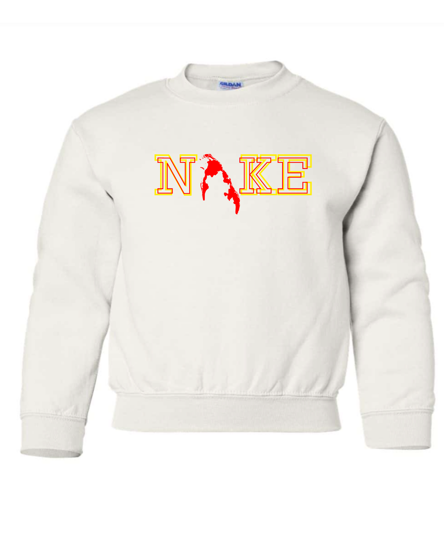 Nike x Tamil Eelam Map Youth Crewneck Sweatshirt