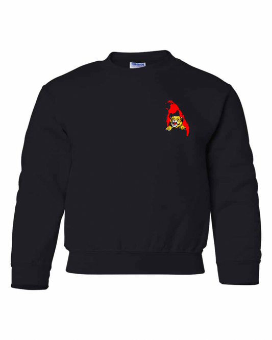 Tamil Eelam Map and Tiger Youth Crewneck Sweatshirt