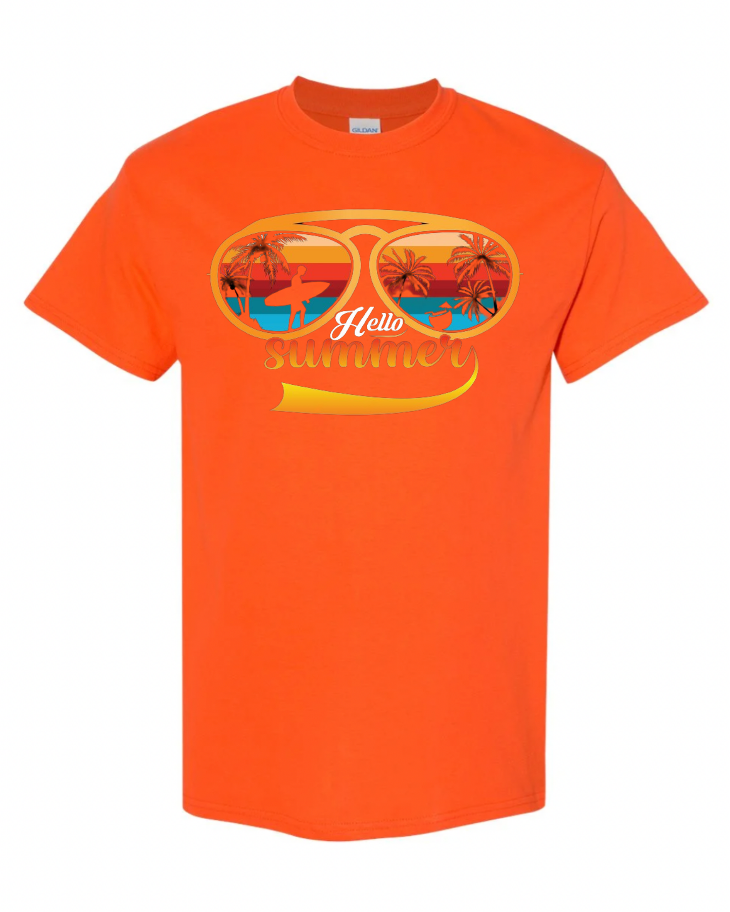 "Hello Summer" Short Sleeve T-Shirt