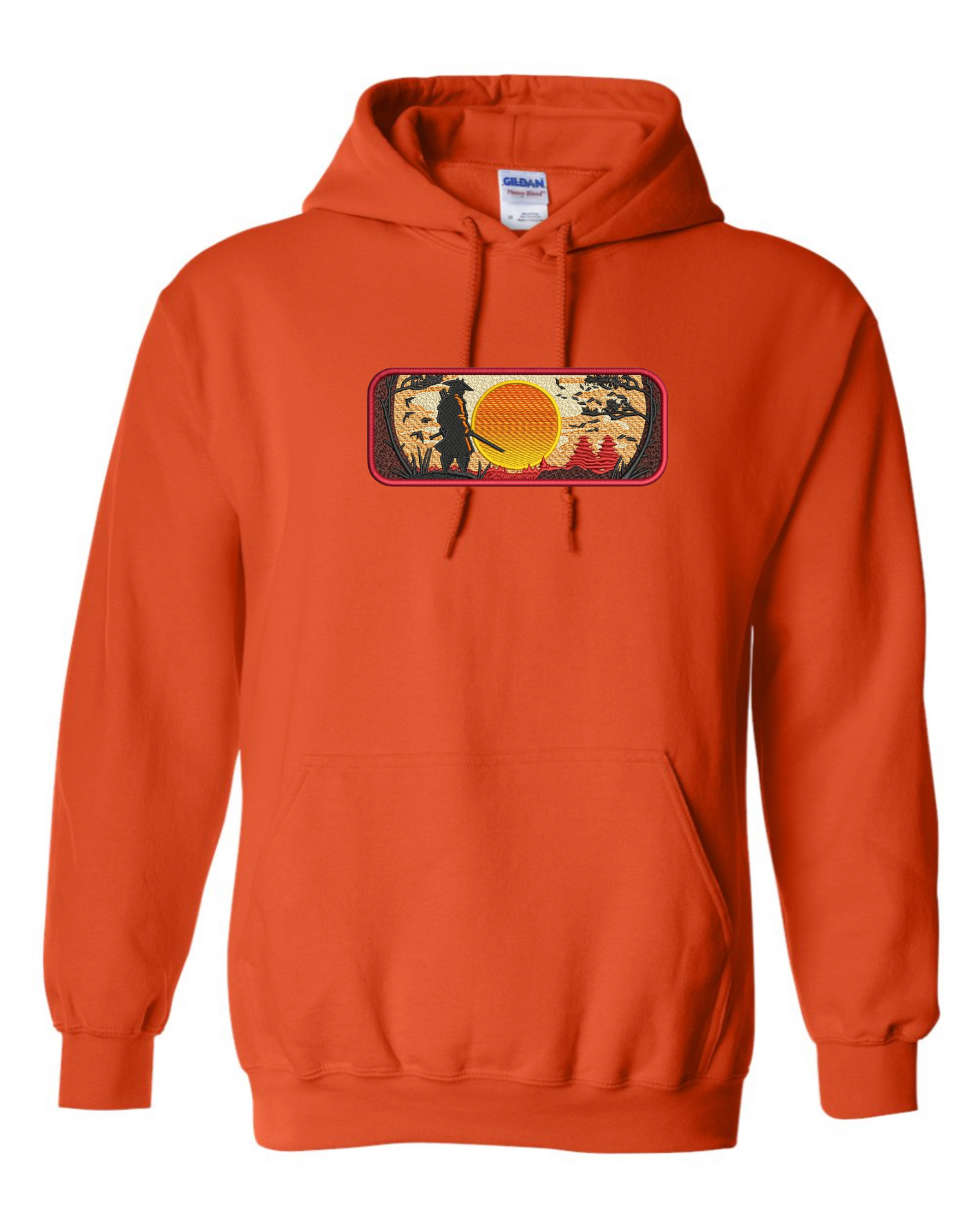 Samurai Sunrise Hooded Sweatshirt