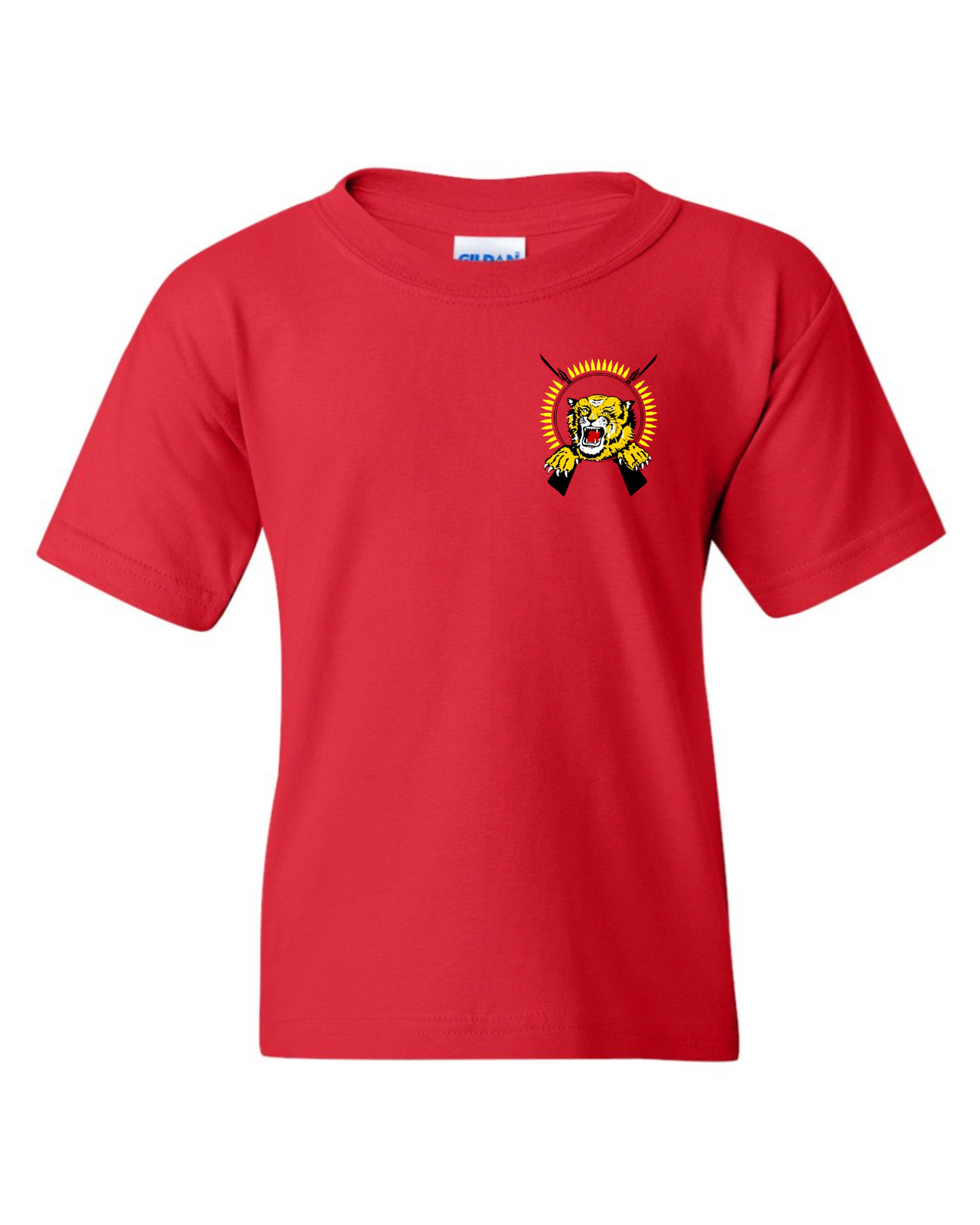 Tamil Eelam Tiger Youth Short Sleeve T-Shirt