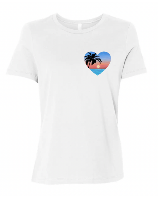 "Sunset Love" Women's Short Sleeve T-Shirt