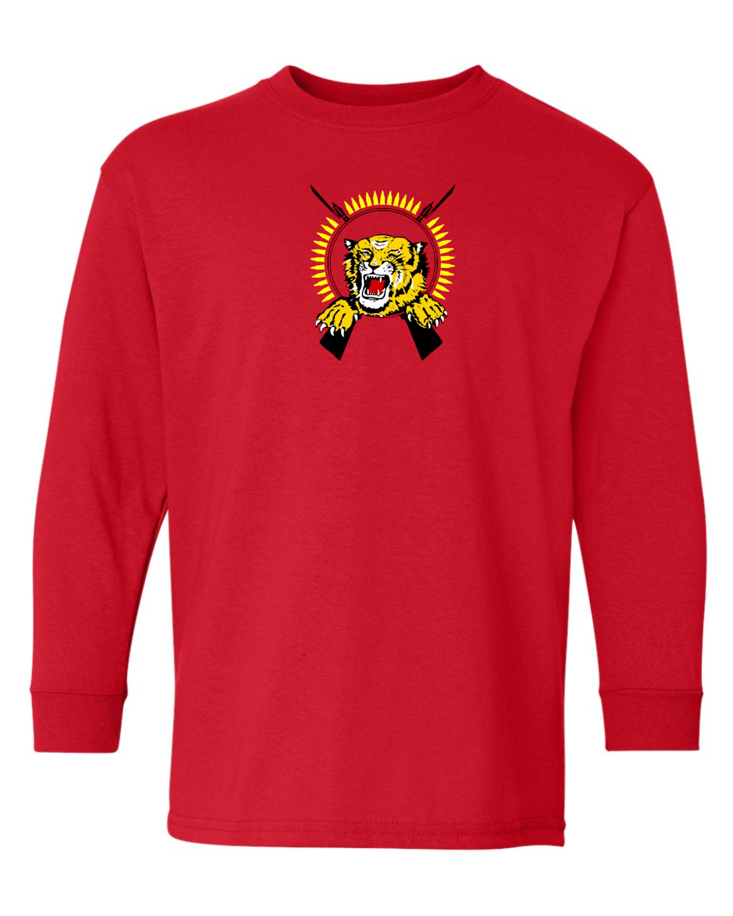 Tamil Eelam Tiger v2 Youth Long Sleeve T-Shirt