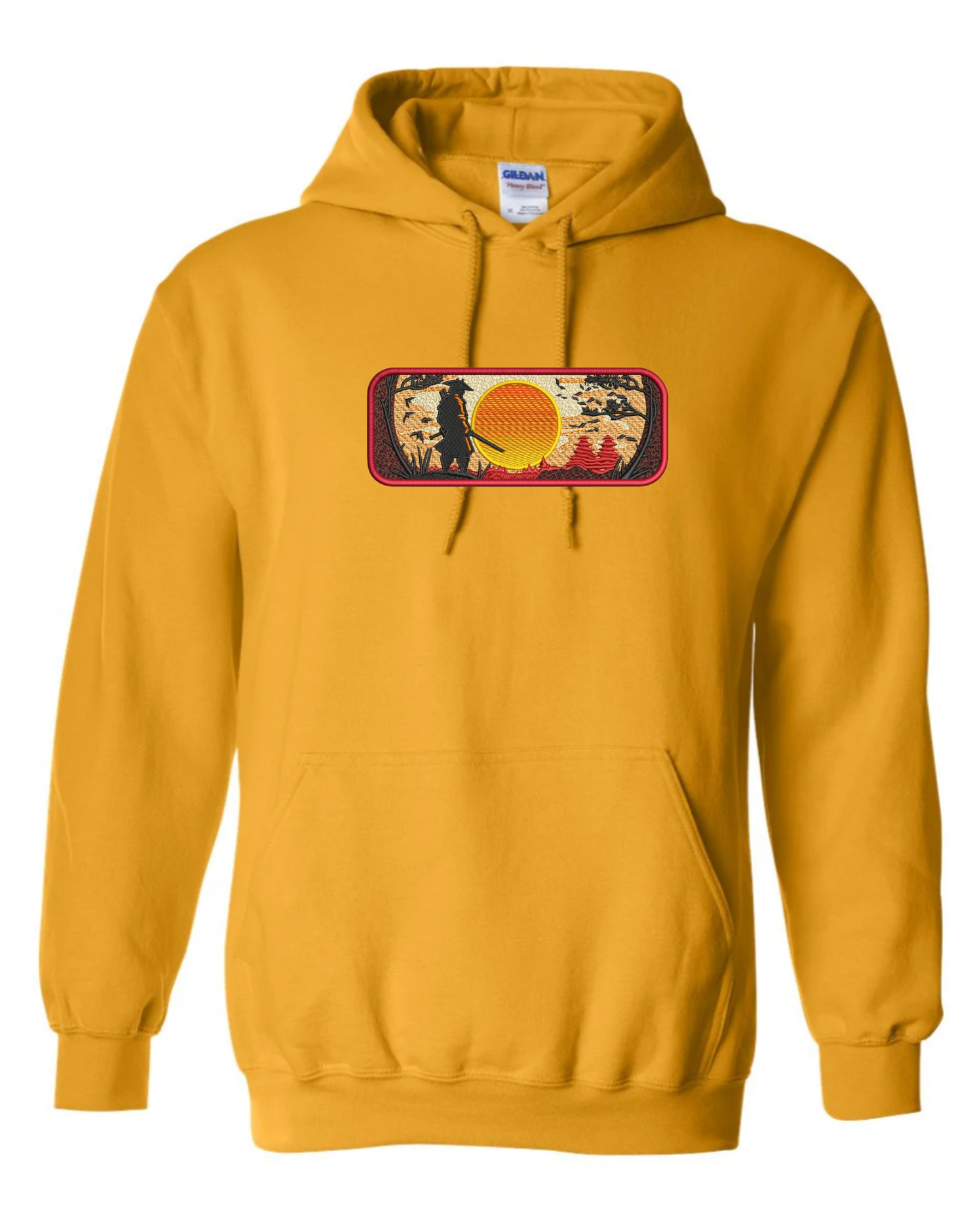 Samurai Sunrise Hooded Sweatshirt