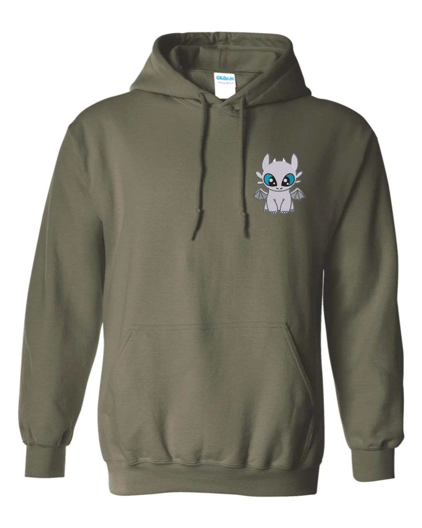 Toothless and Light Fury Hooded Sweatshirt (2/2)