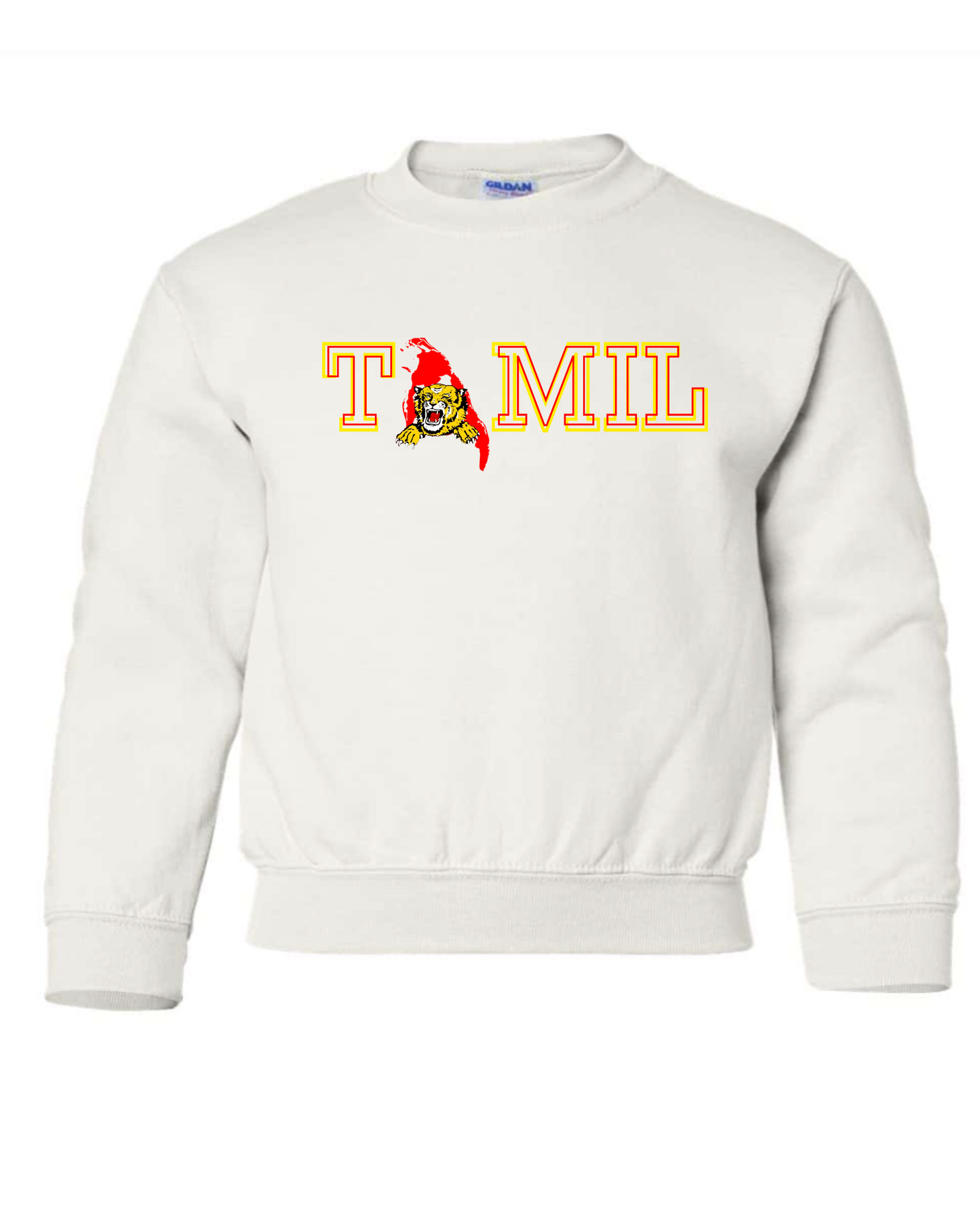 TAMIL Tiger Youth Crewneck Sweatshirt