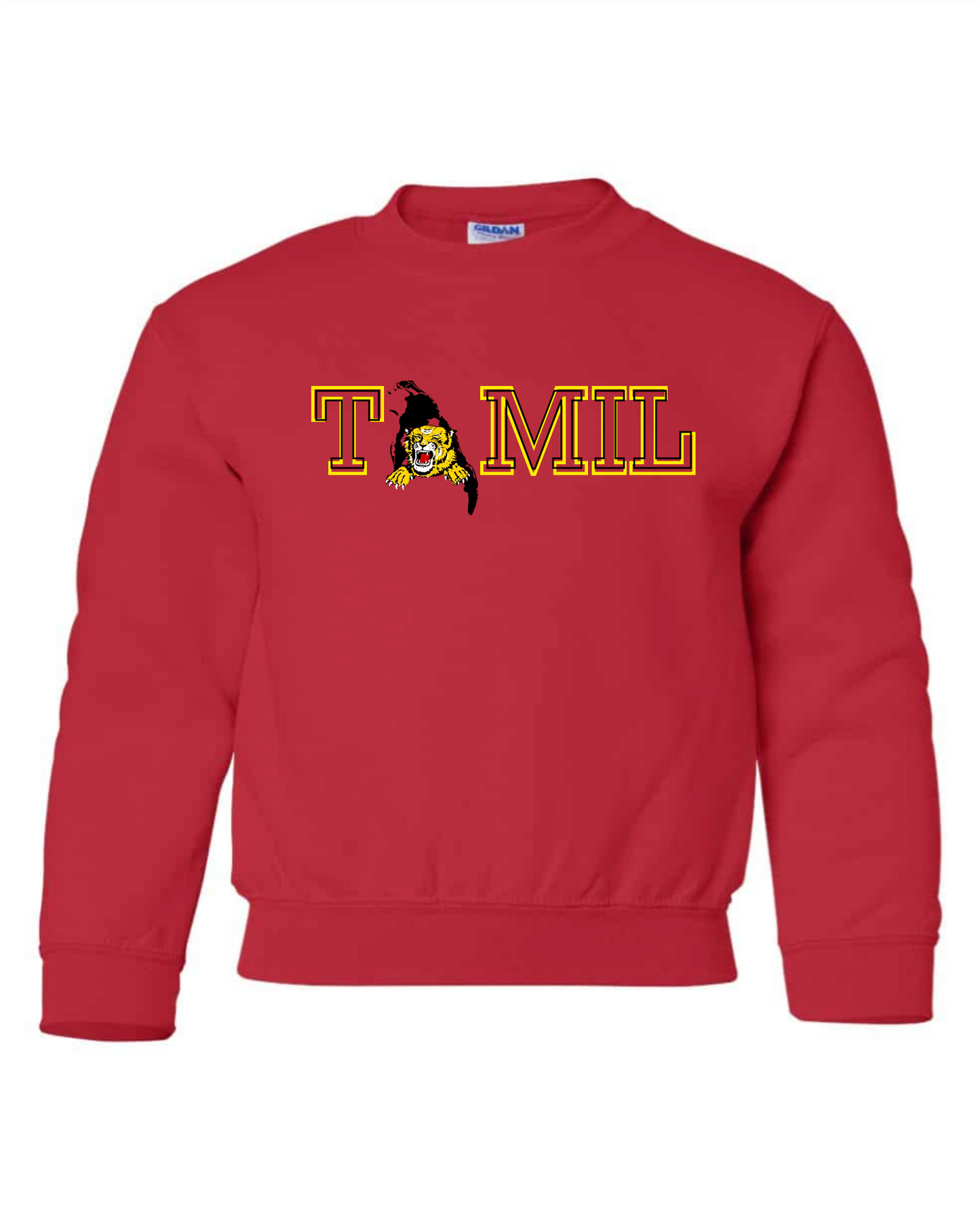 TAMIL Tiger Youth Crewneck Sweatshirt