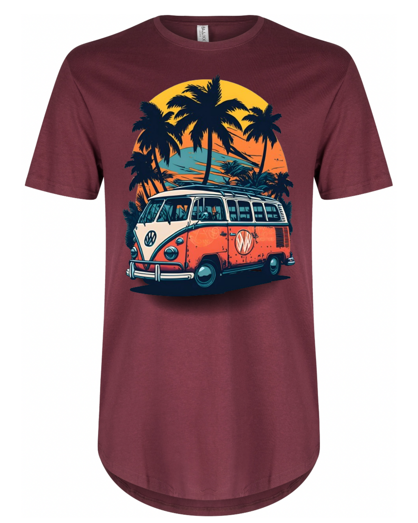 "Summer Vibes" Men's Long T-Shirt