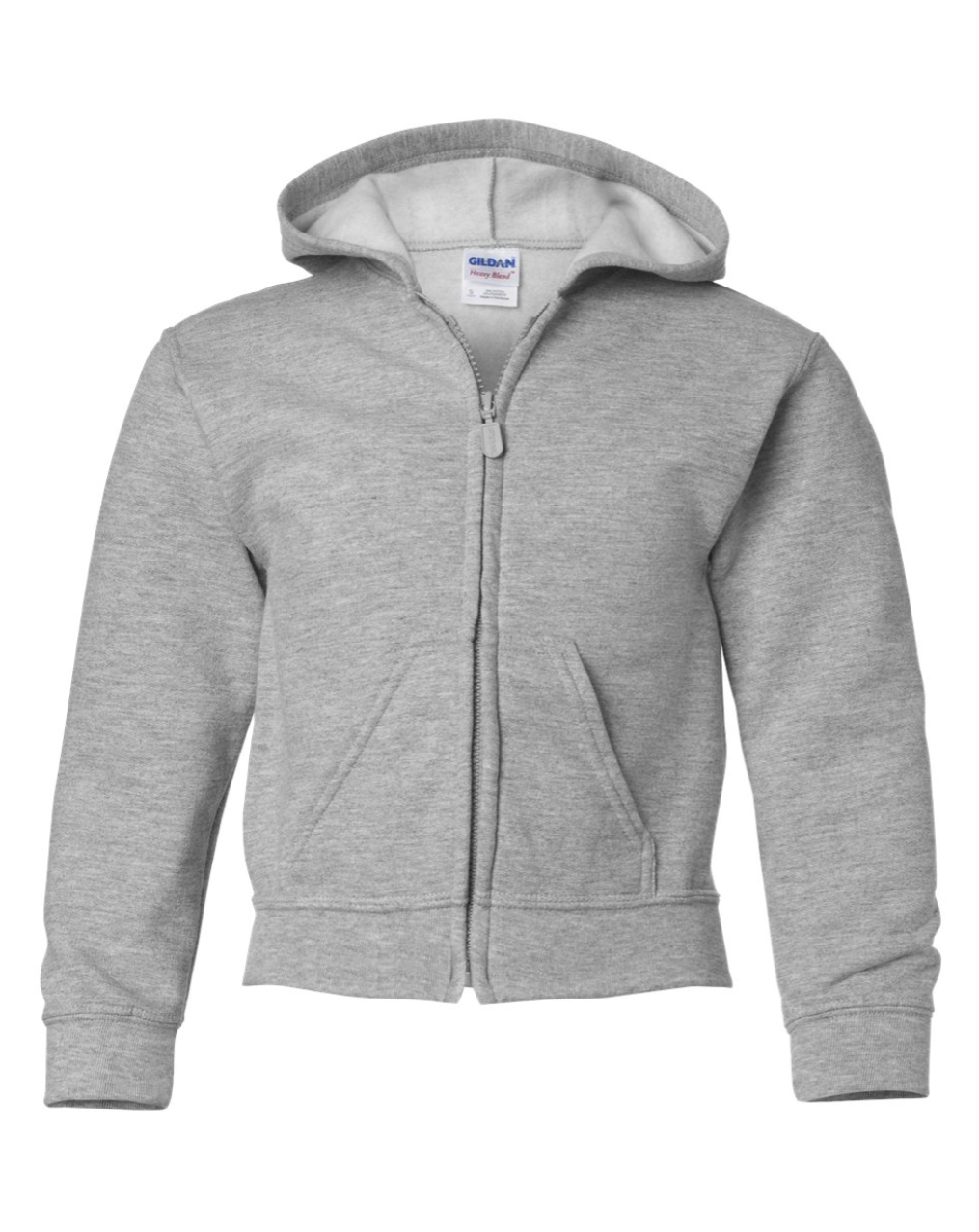 Youth Zip-up Hooded Sweatshirt (Unisex)