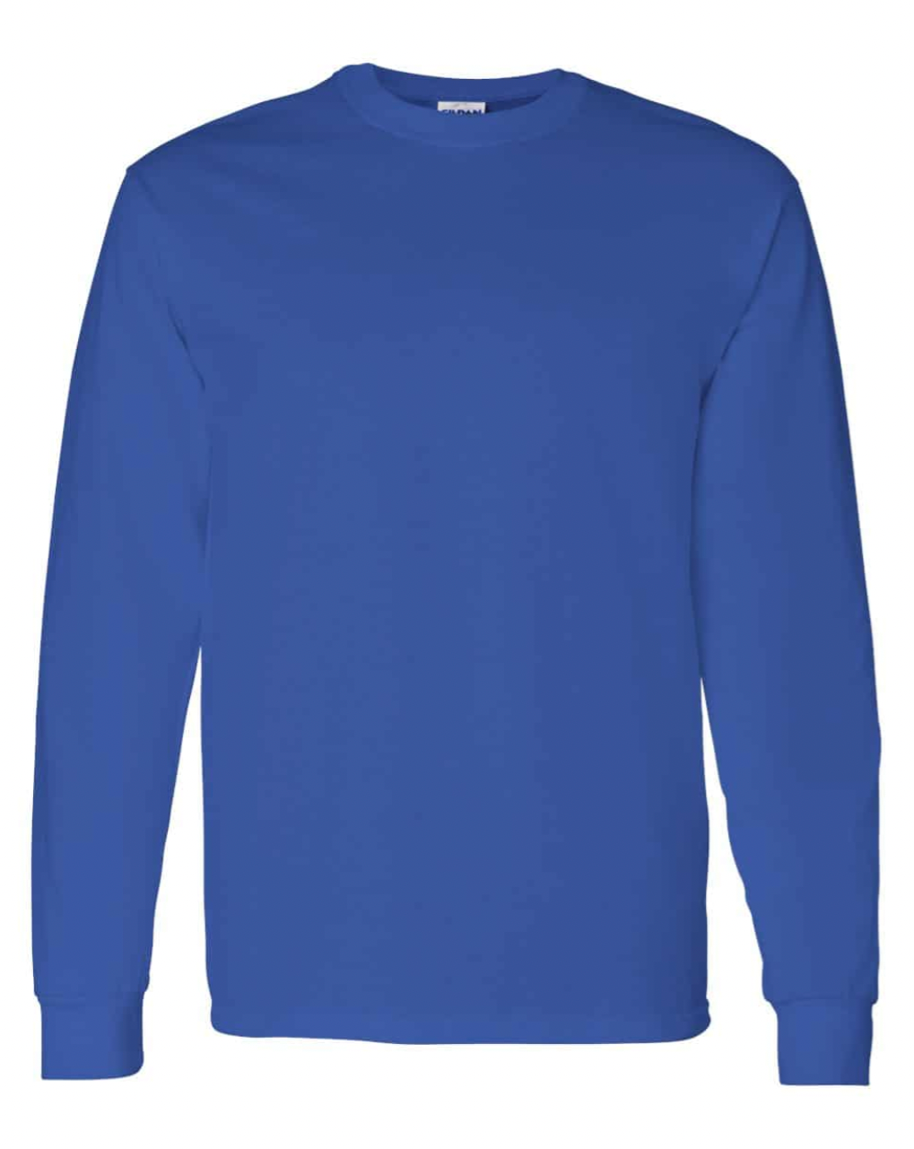 Adult Long Sleeve Round-Neck T-Shirt