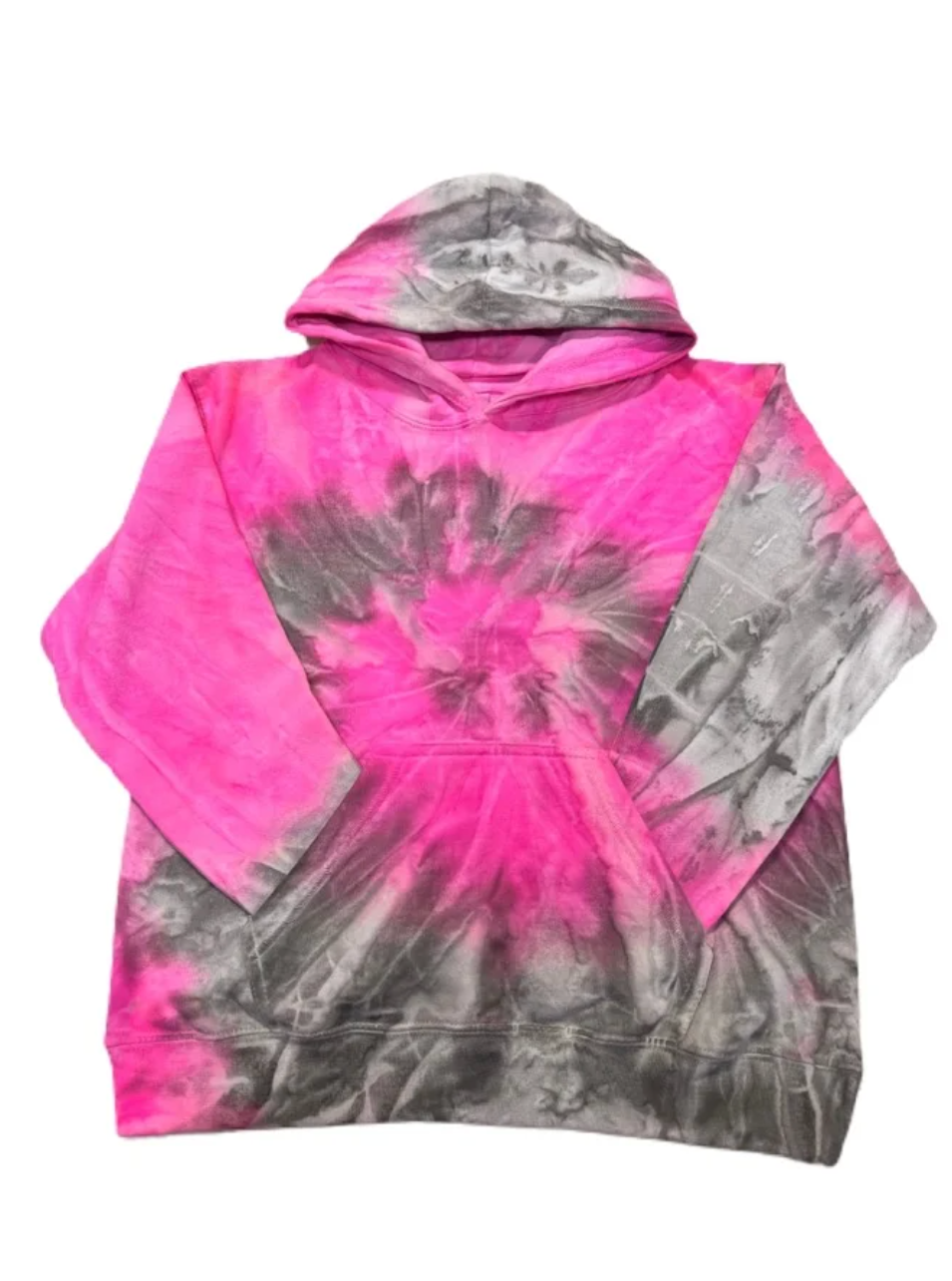 Youth Tie Dye Hooded Sweatshirt (Unisex)