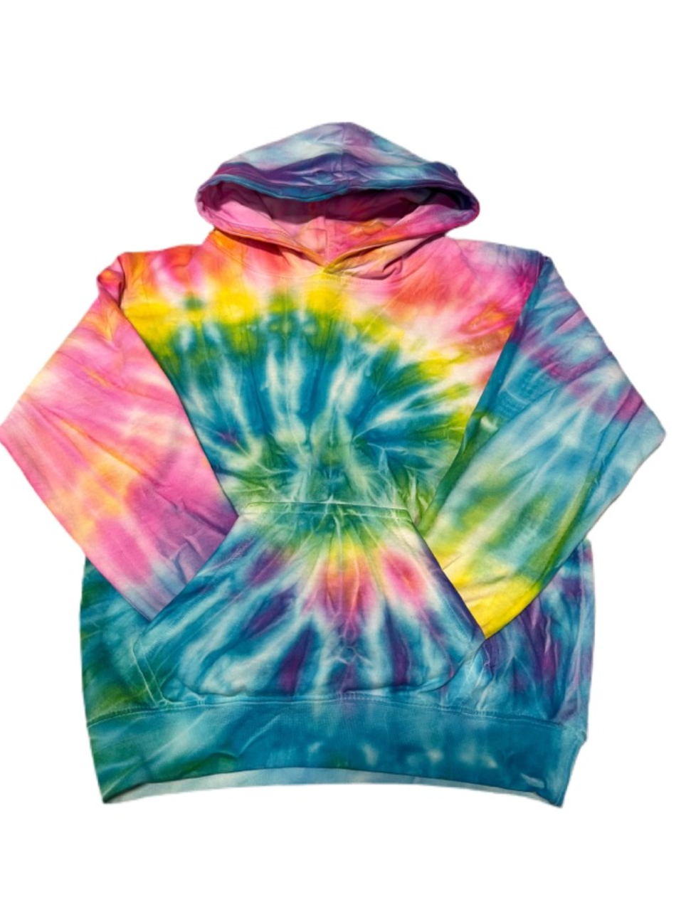 Youth Tie Dye Hooded Sweatshirt (Unisex)