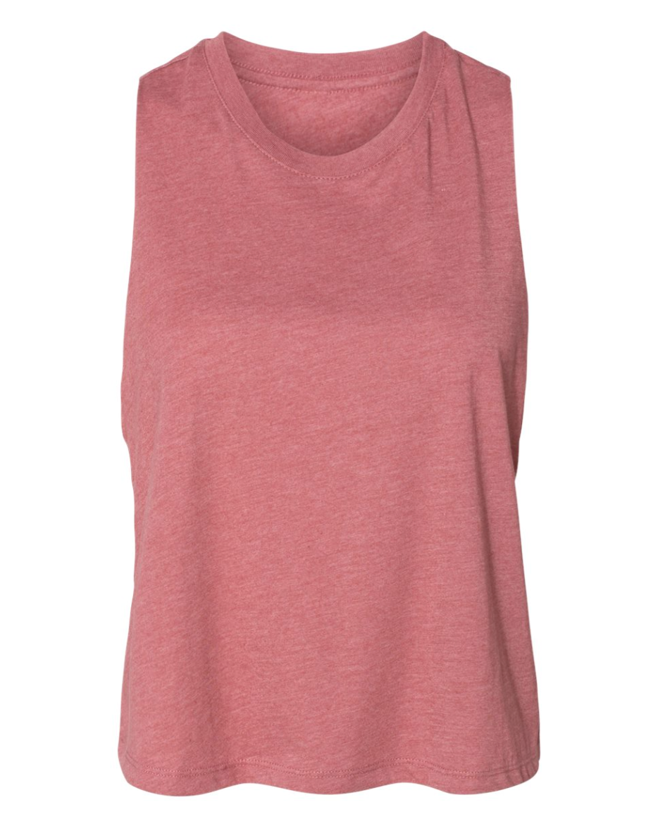 Women's Racerback Crop Tank