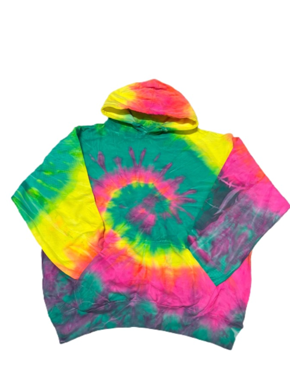 Adult Tie Dye Hooded Sweatshirt (Unisex)